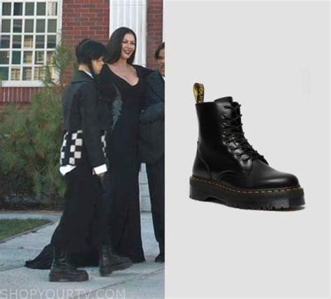 wednesday addams boots|More.